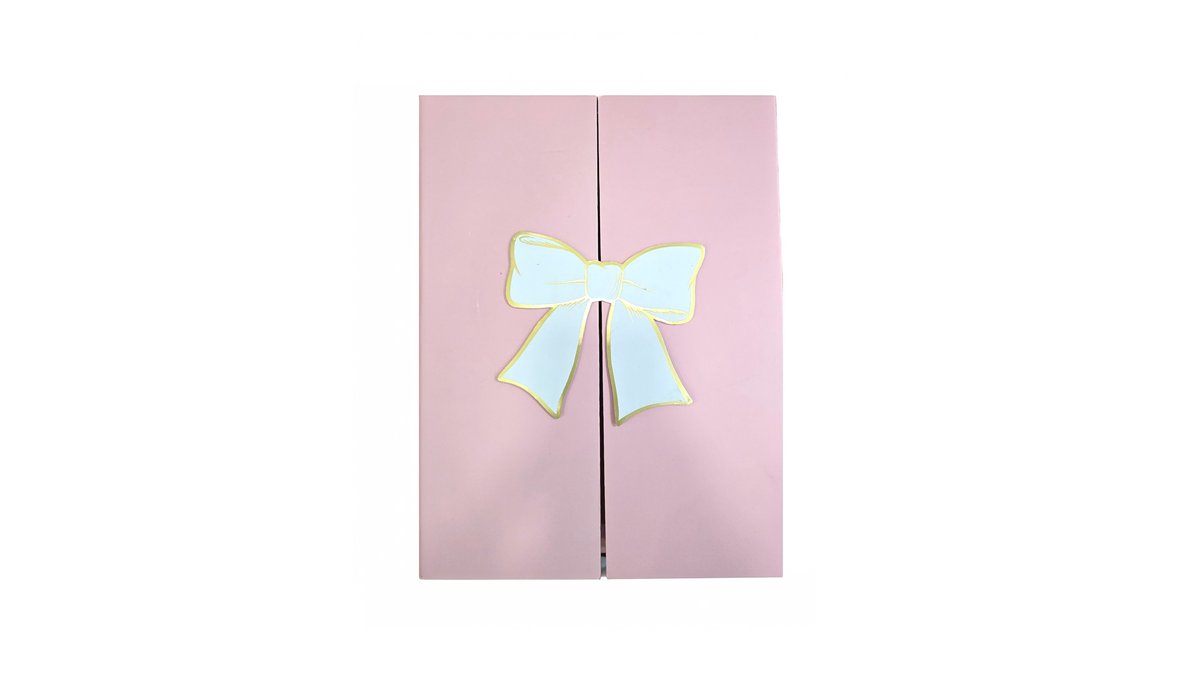 Gift box LOVE empty PINK colour