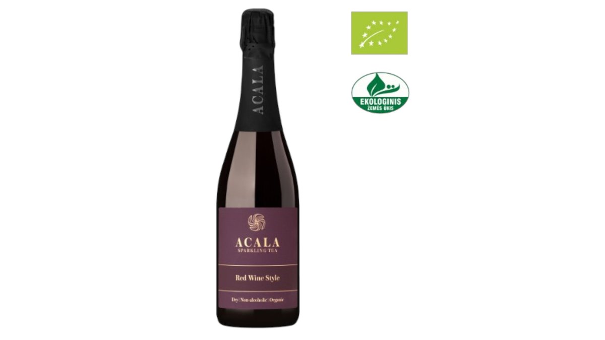 Mousserende rødvinsinspireret drik 0,0% 75 cl øko. Acala 750 ml