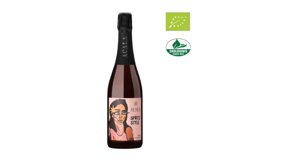Mousserende Spritz-inspireret drik 0,0% 75 cl øko. Acala 750 ml