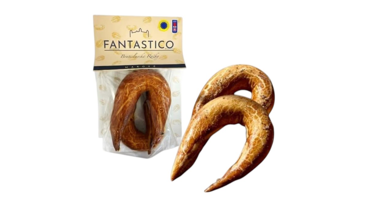 Fantastico Bratislavské rožky makové, 2 ks