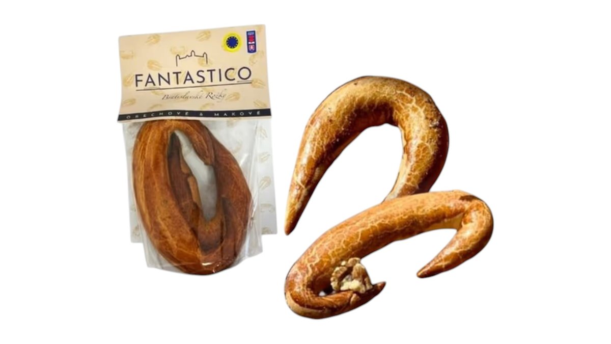 Fantastico Bratislavské rožky orechový a makový, 2 ks