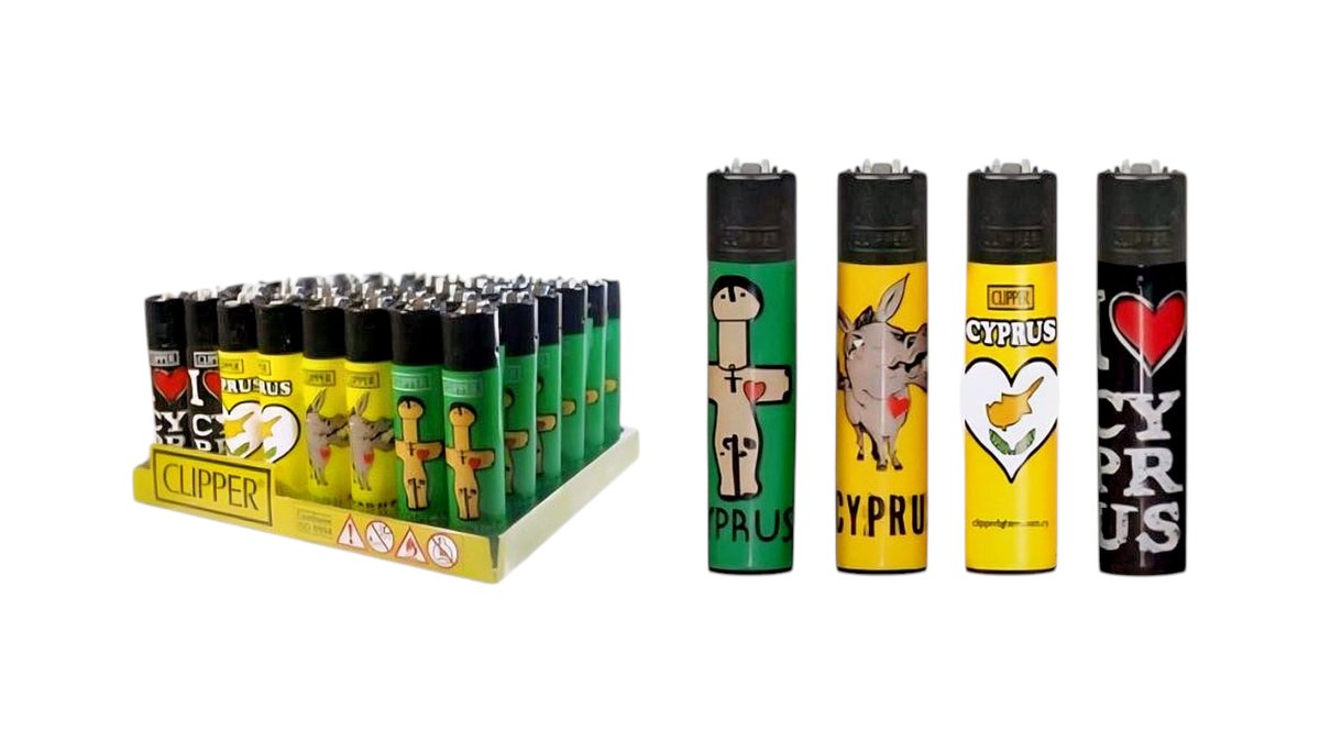 Lighter from Cyprus Clipper I♡Cyprus
