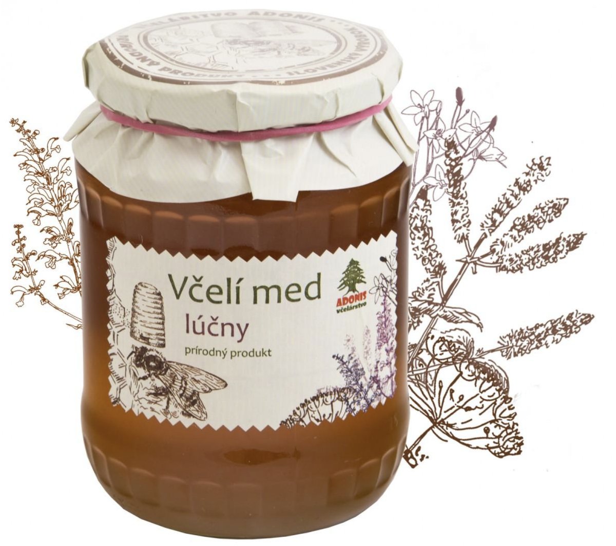 Med lúčny 900g