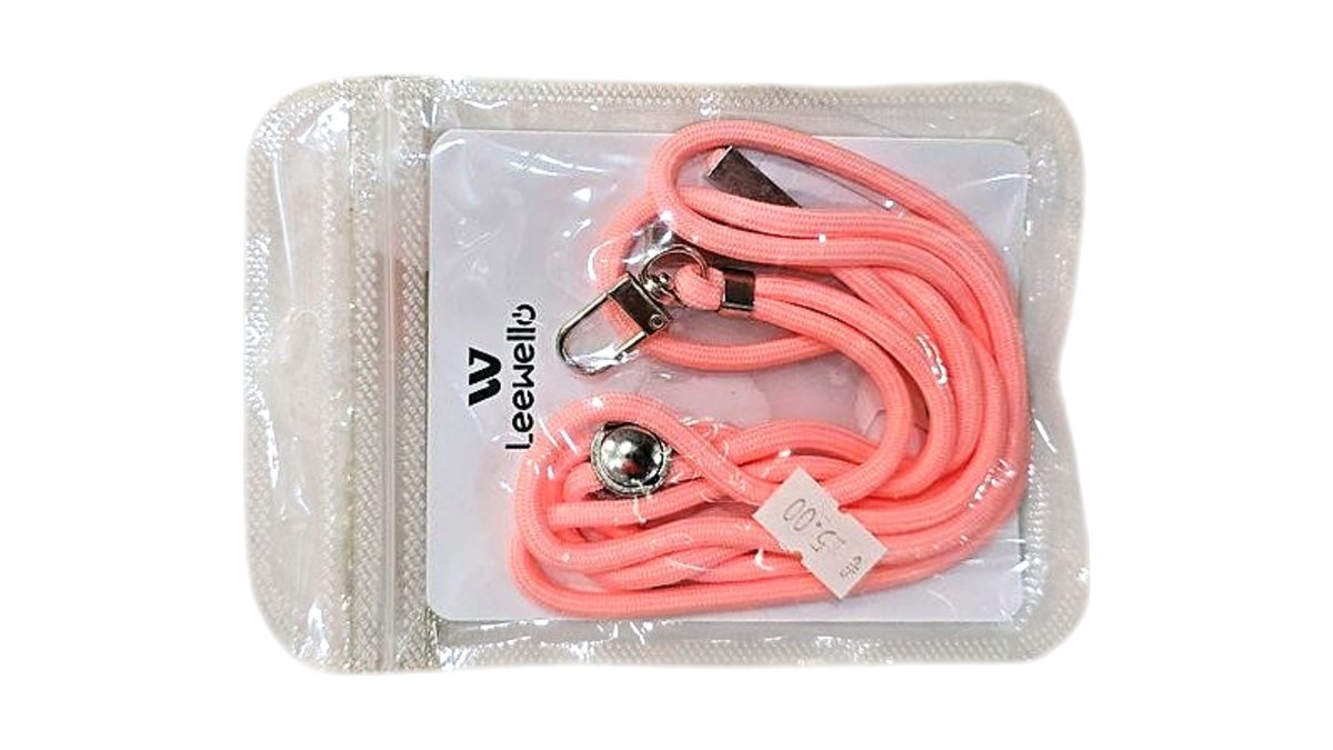 Light pink phone rope Universal
