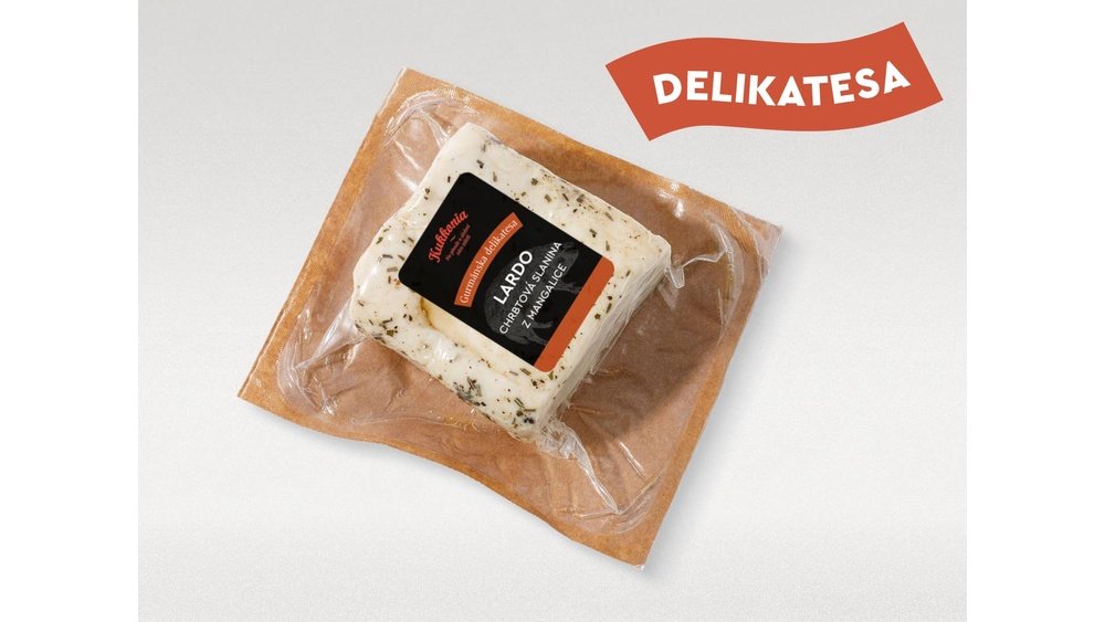 Lardo, chrbtová slanina z mangalice