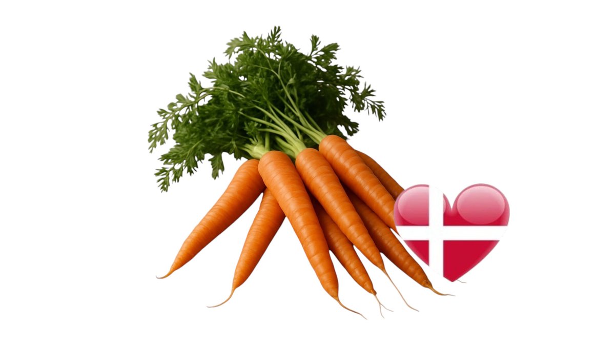 Danske gulerødder m. top øko.