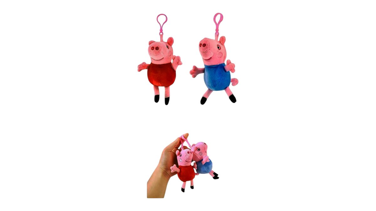 Gorge pig brelock blue