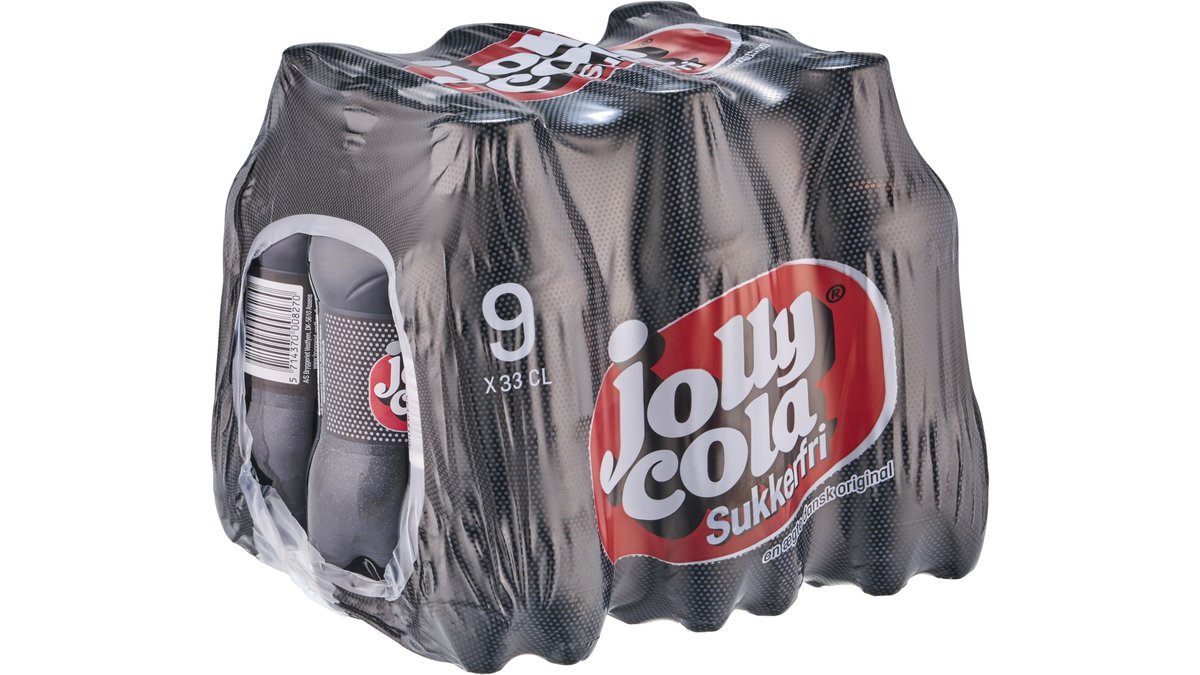 Jolly Cola Sukkerfri 9-Pak
