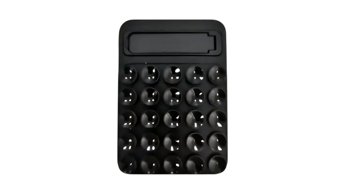 Stick me me phone holder with stand Black
