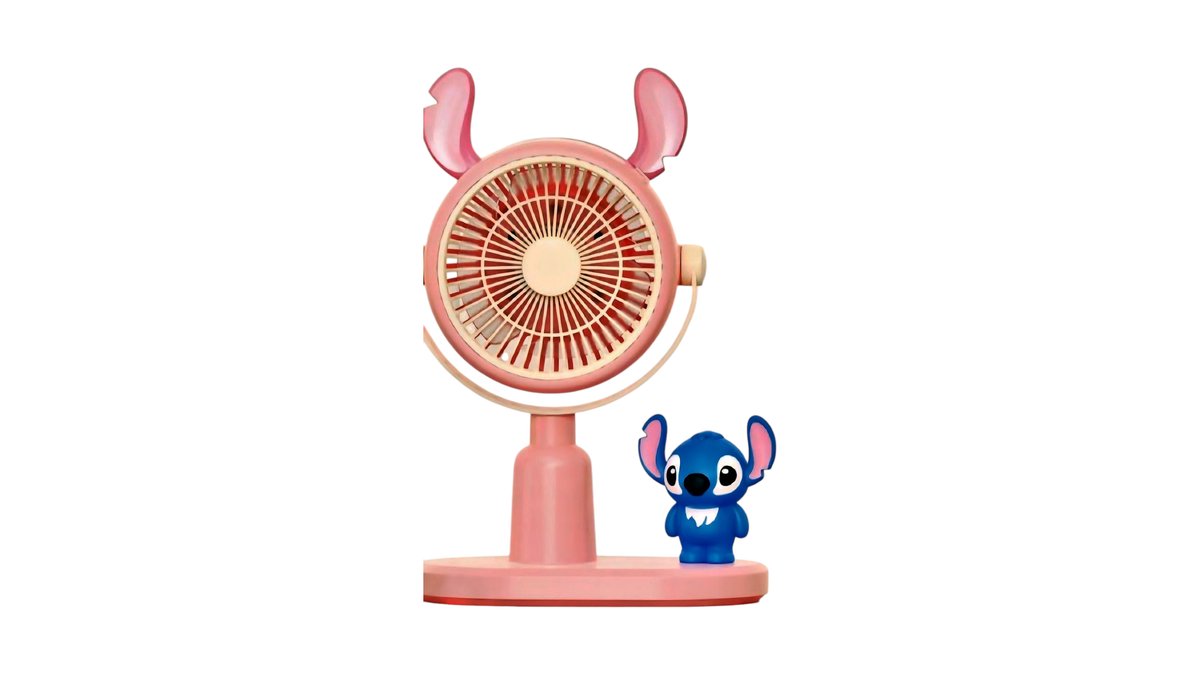 Angel fan with 3d figure