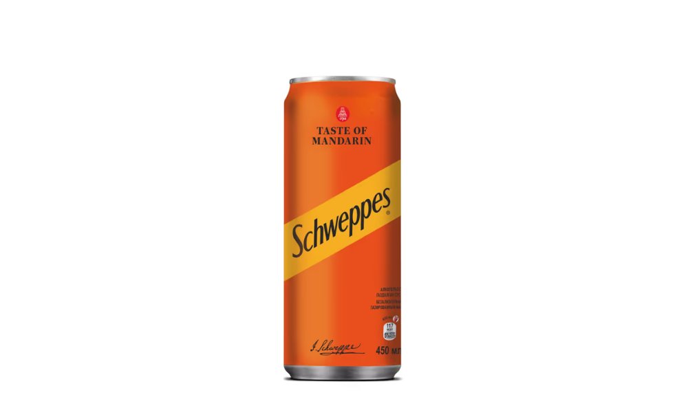 Напиток SCHWEPPES Mandarin 0,45мл ж/б