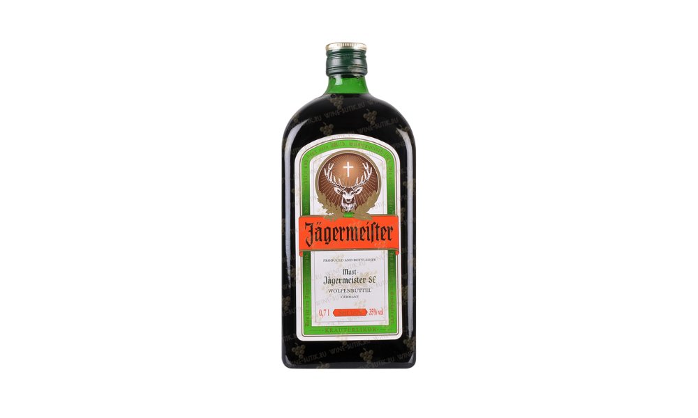 Ликер JAGERMEISTER Крепкий на травах 0,7л с/б