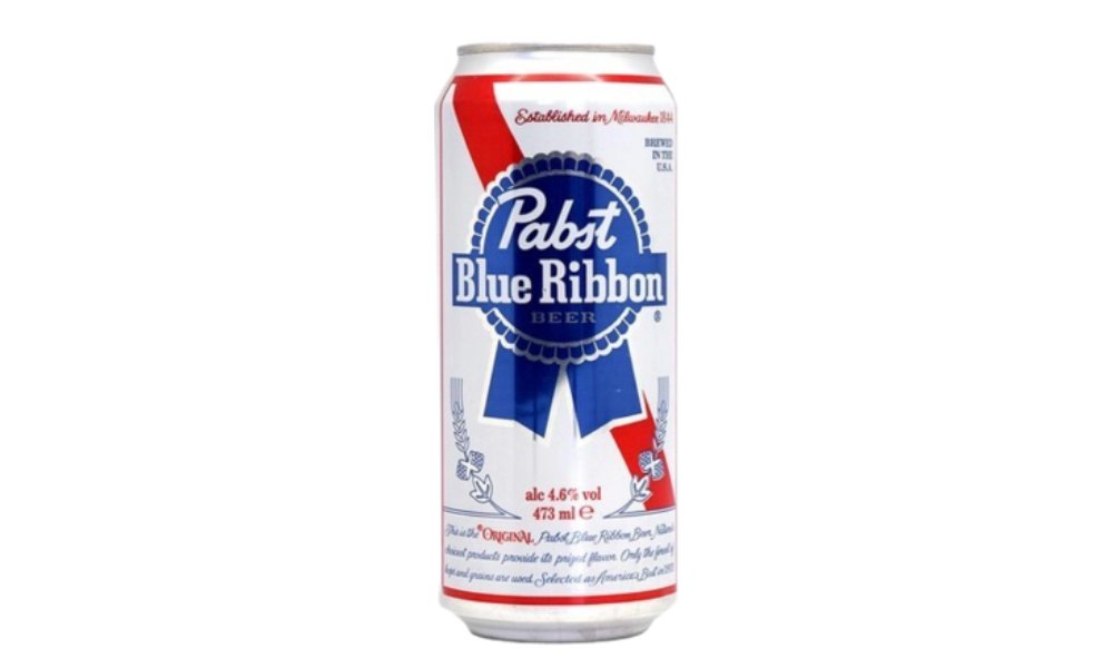 Пиво PABST Blue Ribbon 0,43мл ж/б