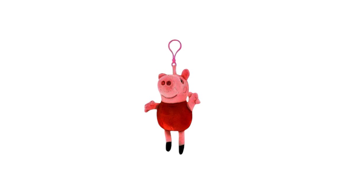 Peppa pig brelock red