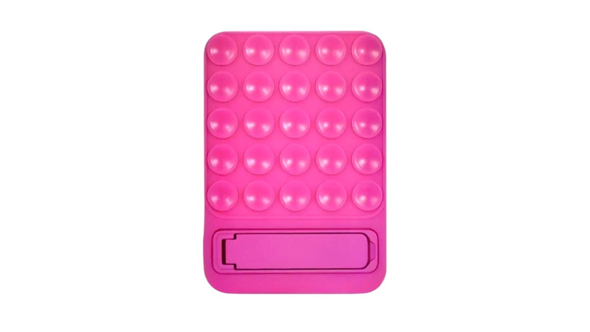 Stick me me phone holder with stand fuksia