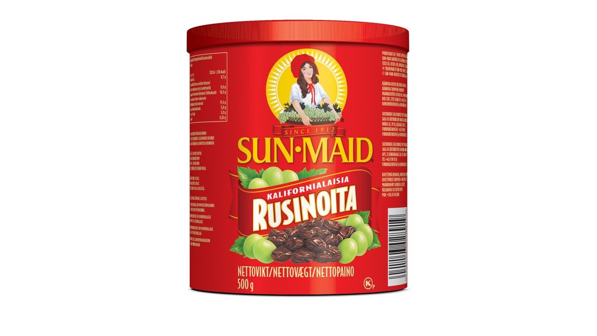 Sun-Maid Kalifornialainen rusina 500g