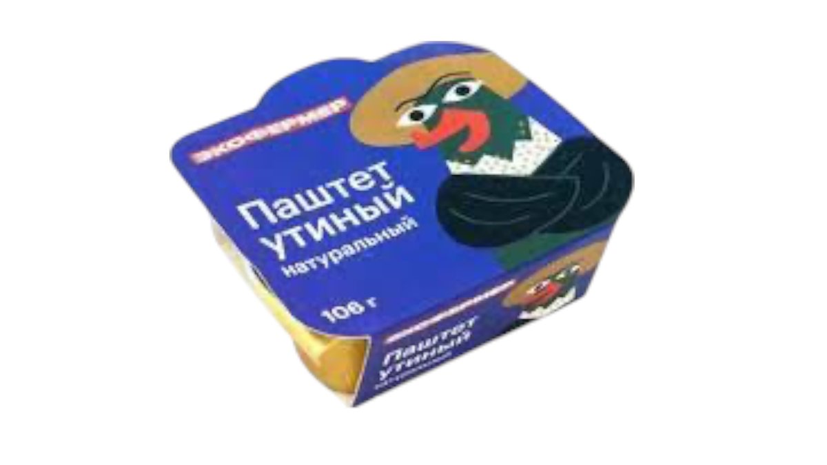 Паштет ЭКОФЕРМЕР Утиный 106г п/у