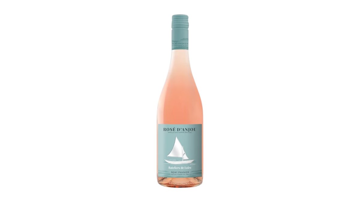 🇫🇷 Remy Pannier Bateliers de Loire Rose d'Anjou růžové polosuché víno, 0,75 l