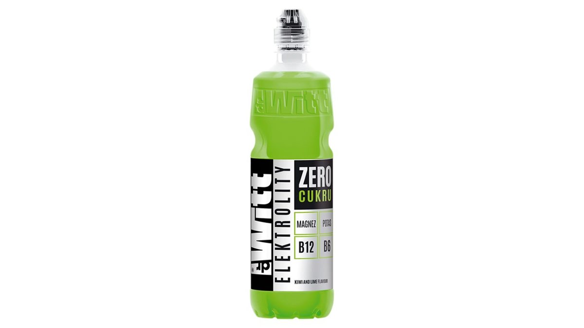 Dr Witt Elektrolity Zero Cukru Napój o smaku kiwi i limonki 750 ml