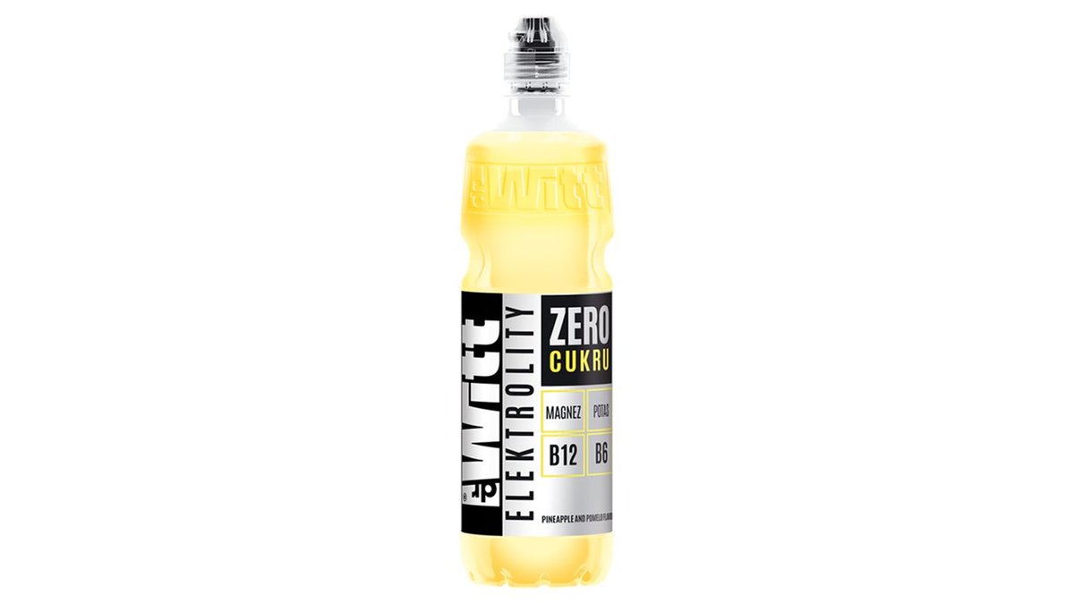 Dr Witt Elektrolity Zero Cukru Napój o smaku ananasa i pomelo 750 ml