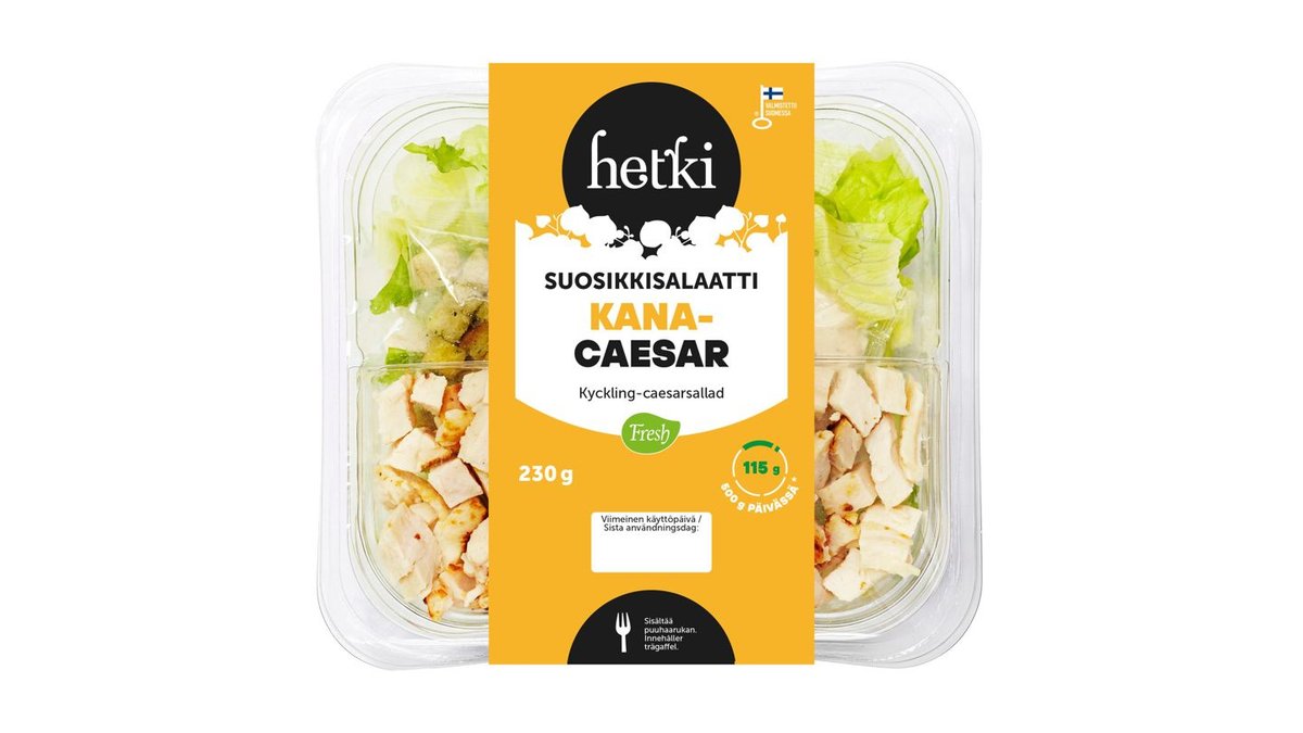 Fresh Hetki Suosikkisalaatti Kana-caesar 230 g