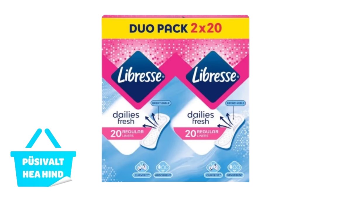 Pesukaitsmed LIBRESSE Normal 40tk