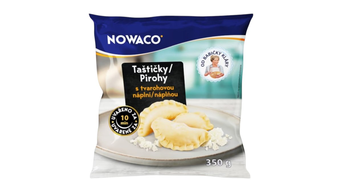 ❄️ Dobroty Babičky Kláry Taštičky s tvarohovou náplní, 350 g