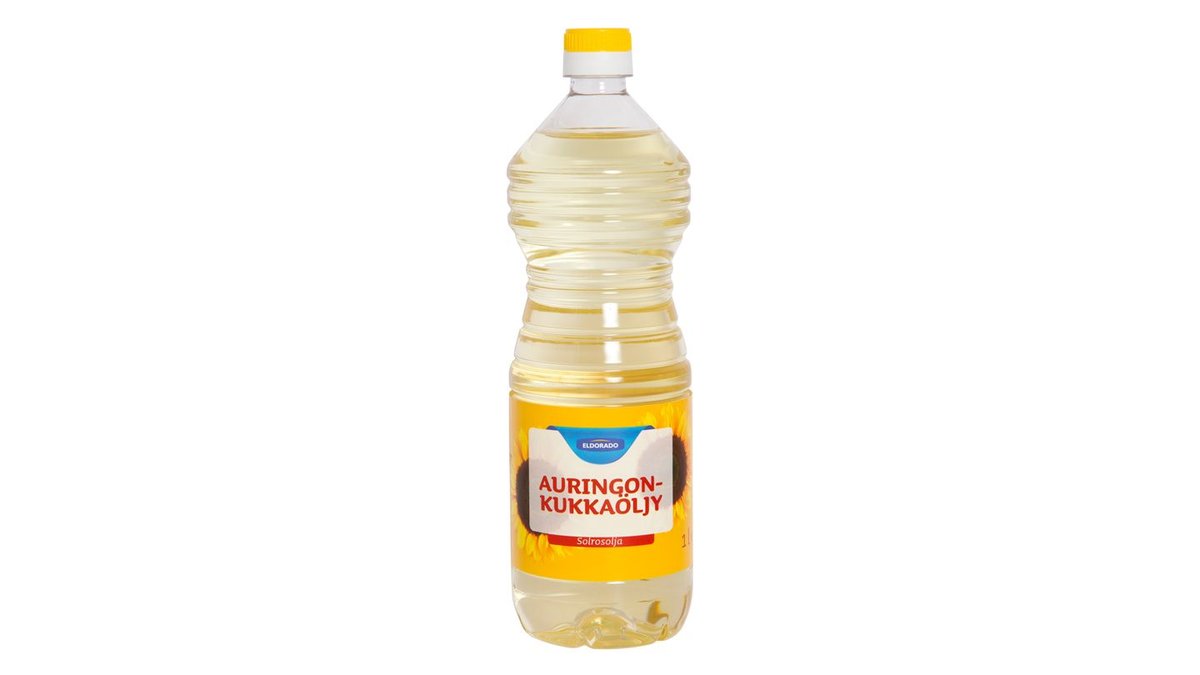 Eldorado auringonkukkaöljy 1l
