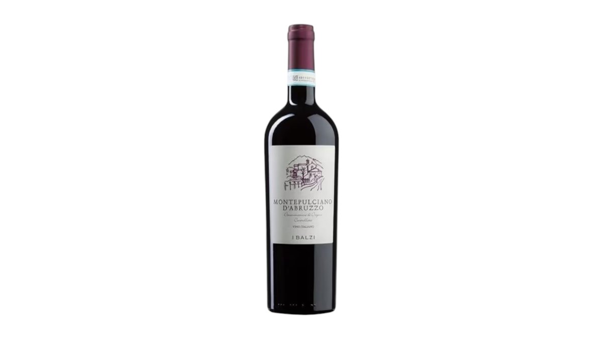 🇮🇹 V.I Balzi Montepulciano Abruzzo červené suché víno, 0,75 l