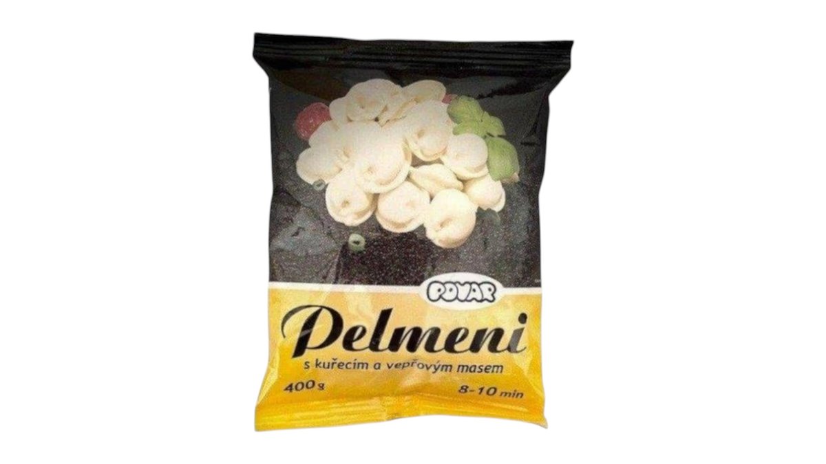 ❄️ Pelmeně Plněné kuřecím a vepřovým masem, 400 g