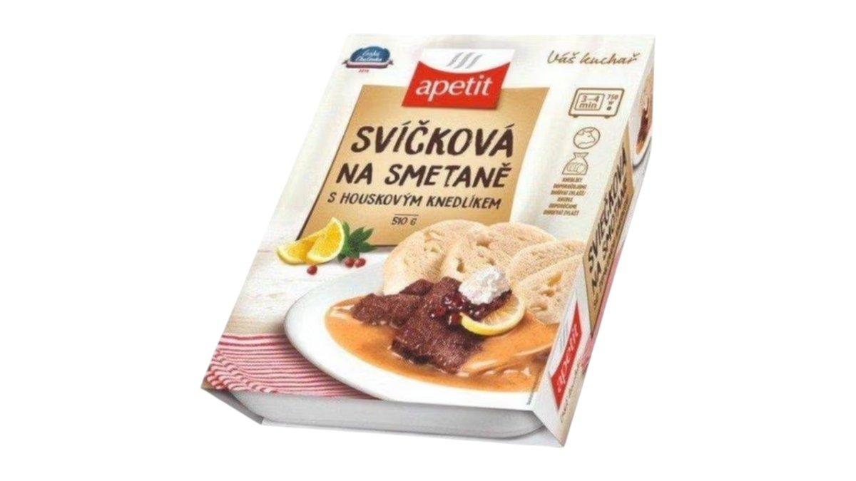 Apetit Svíčková na smetaně, houskový knedlík, 510 g