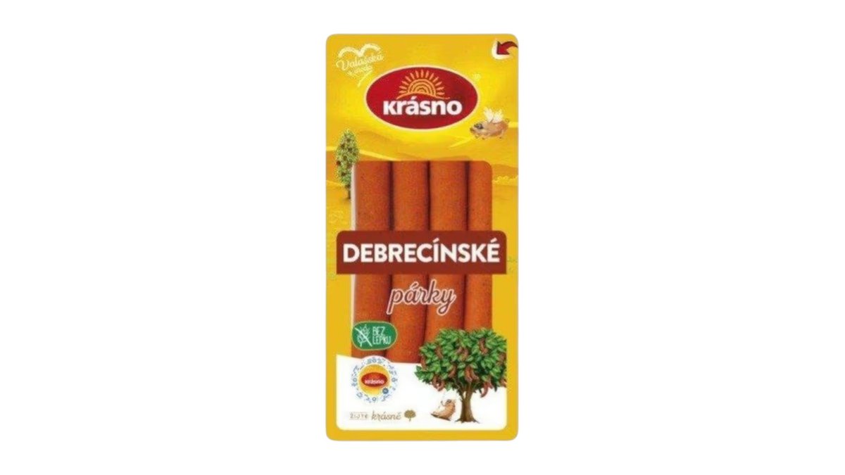 Krásno Párky debrecínské, 200 g