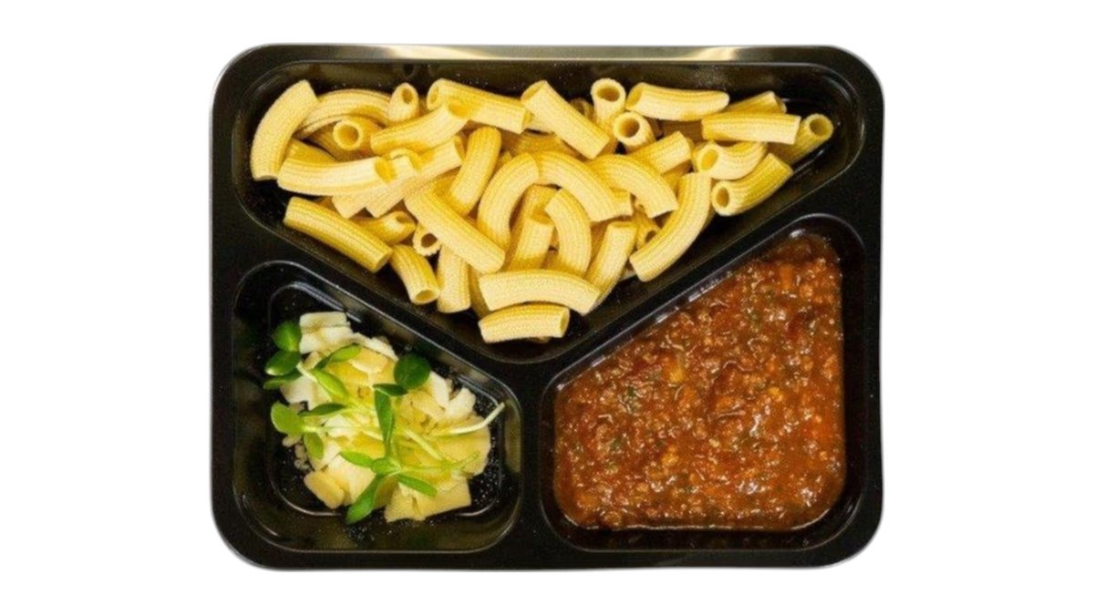 Čerstvá Pasta3Box - Rigatoni bolognese, 305 g