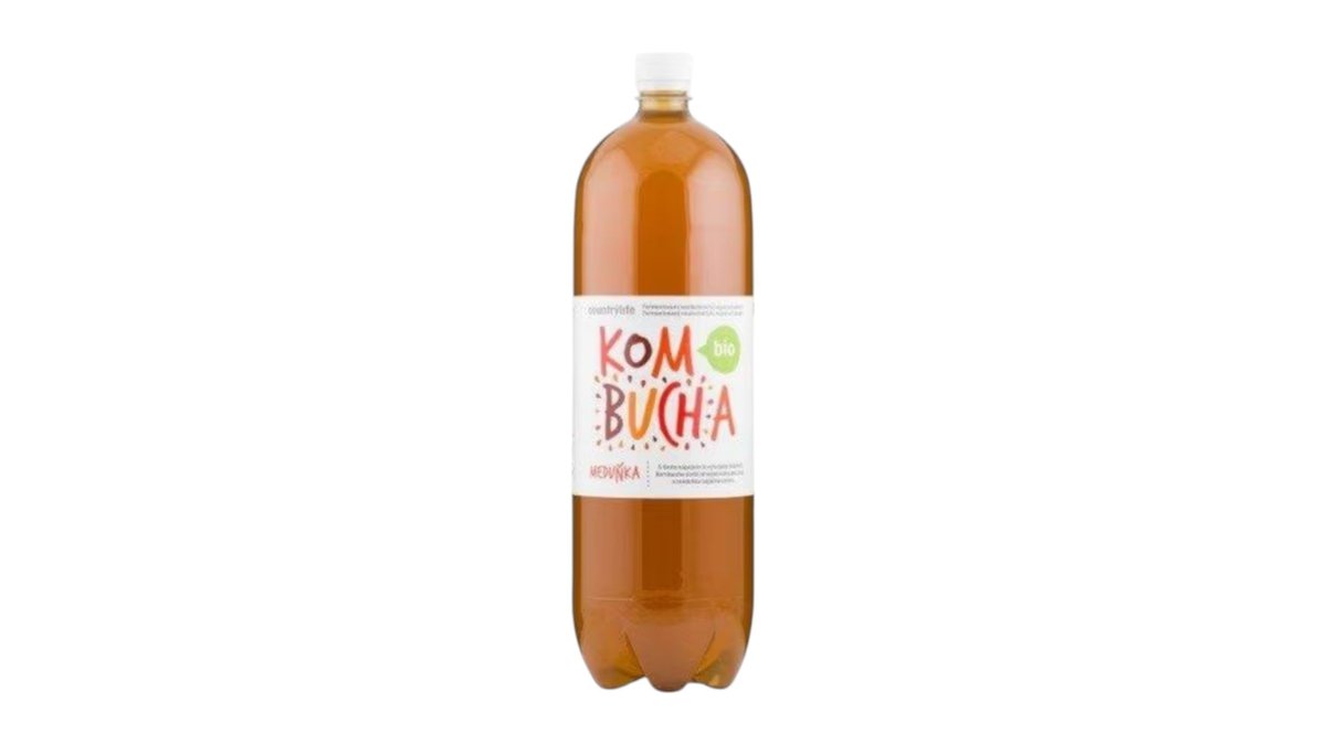 Country Life Bio Kombucha meduňka, 2 l