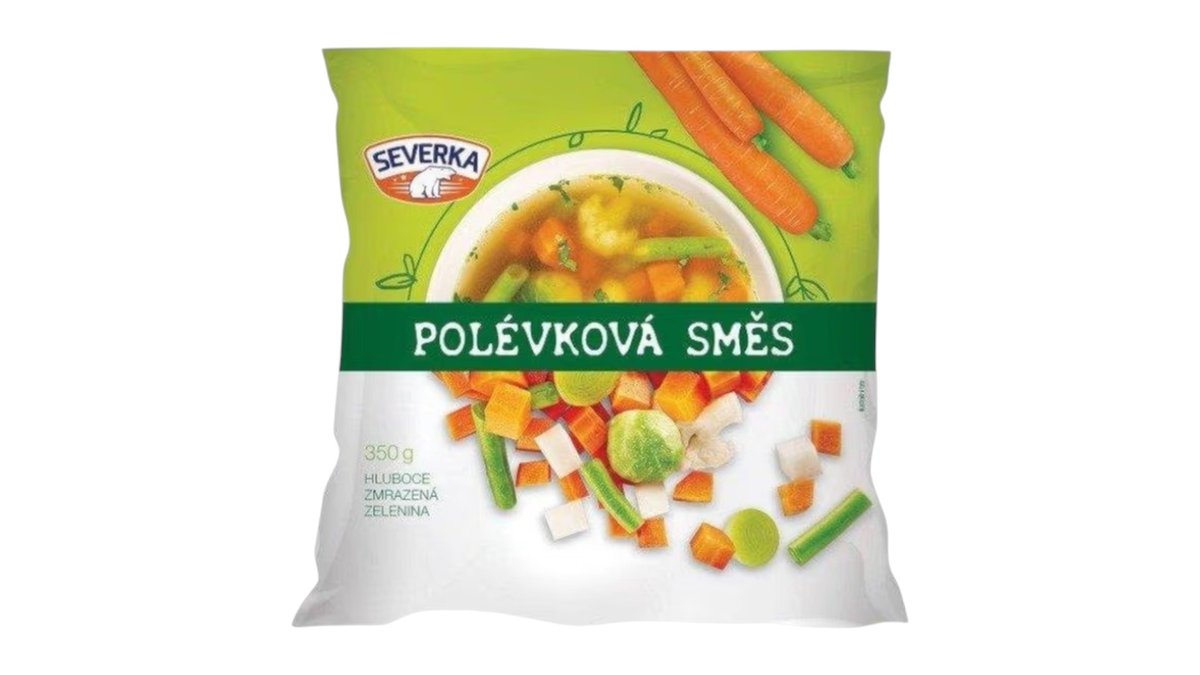 ❄️ Severka polévková mražená zelenina, 350 g