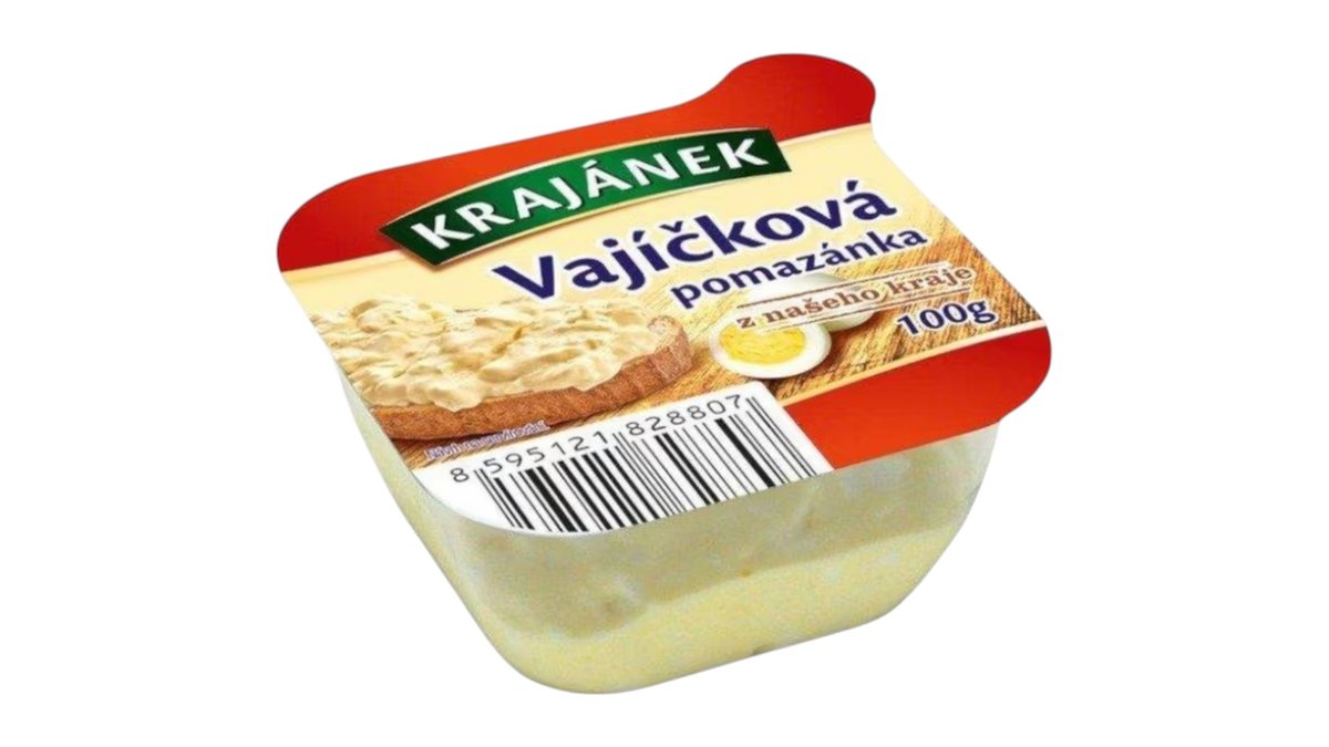 Krajánek pomazánka vajíčková, 100 g