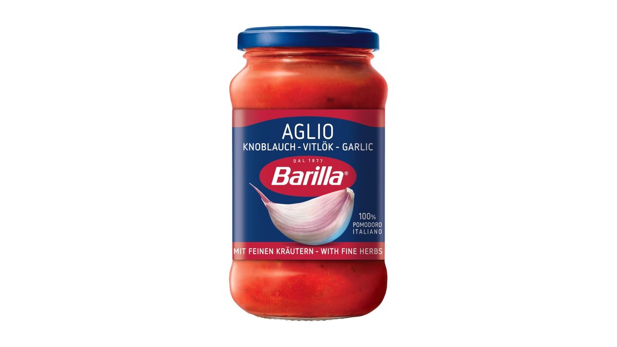 Barilla Aglio s cesnakom a červeným vínom, 400 g