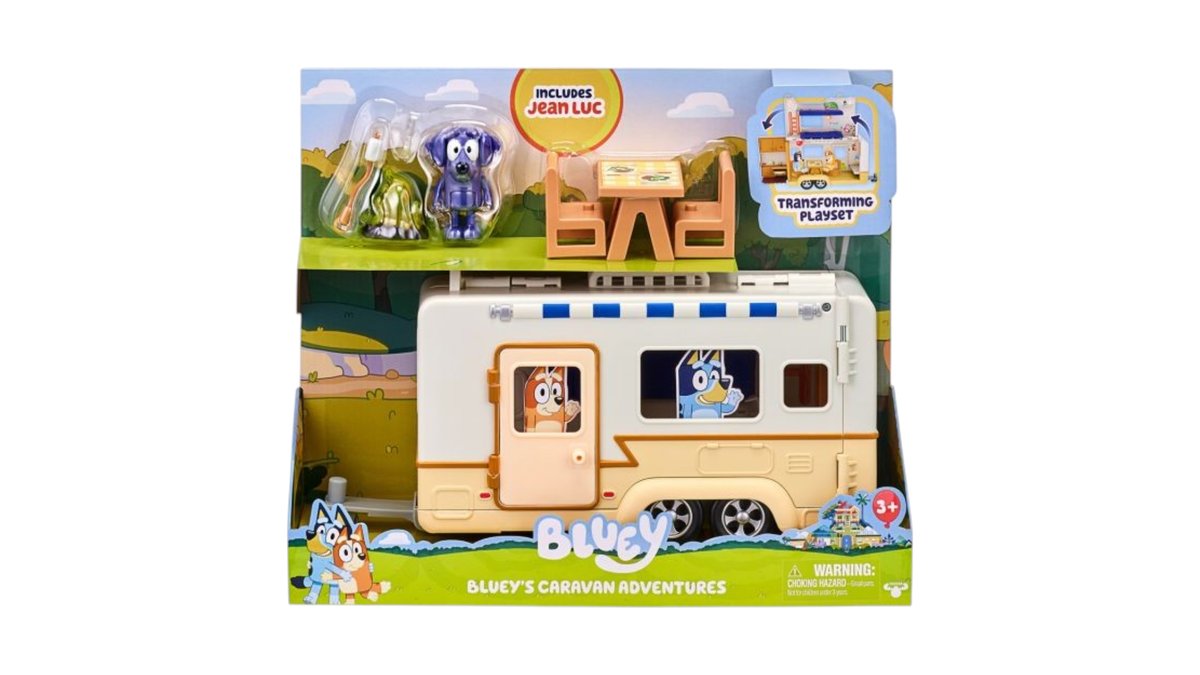 Bluey Campervan Playset | Popit Kingdom Toy Shop | Wolt