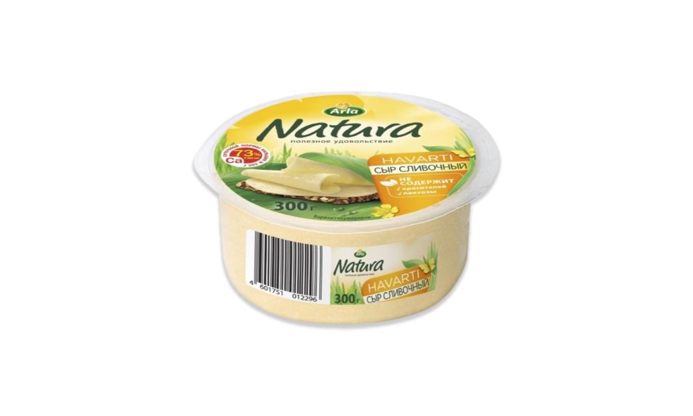 Сыр Natura сливочный 45% 300г
