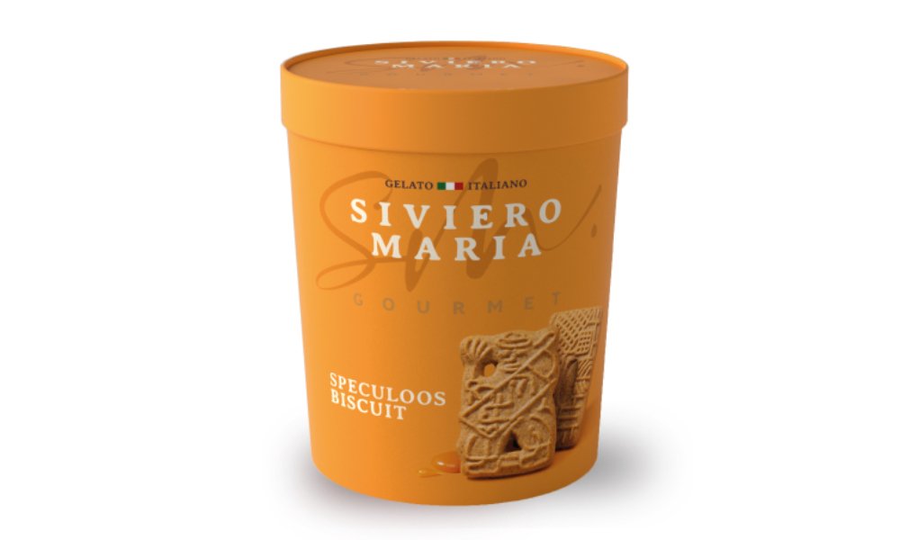 Мороженое SIVIERO MARIA GOURMET Печенье Спекулос 300г