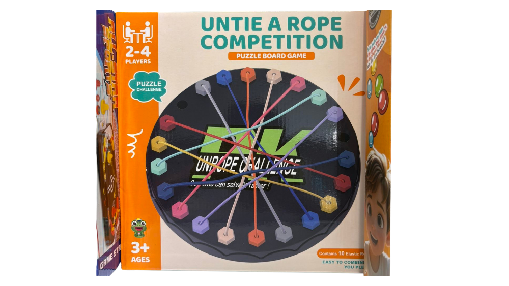 Untie a rope competition