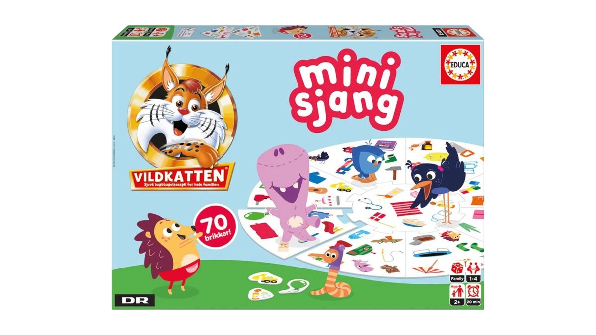 Vildkatten Minisjang Børste