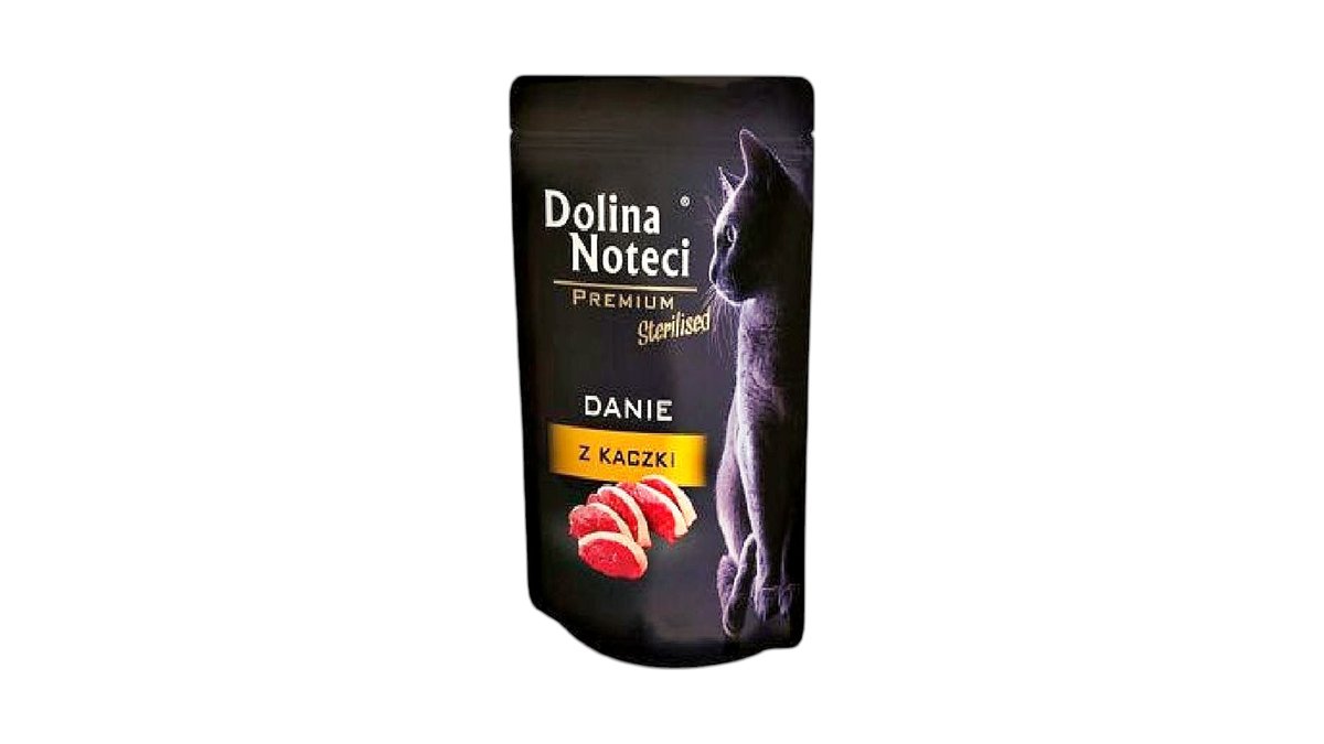 Karma dla kotów sterylizowanych kaczka 85g Dolina Noteci
