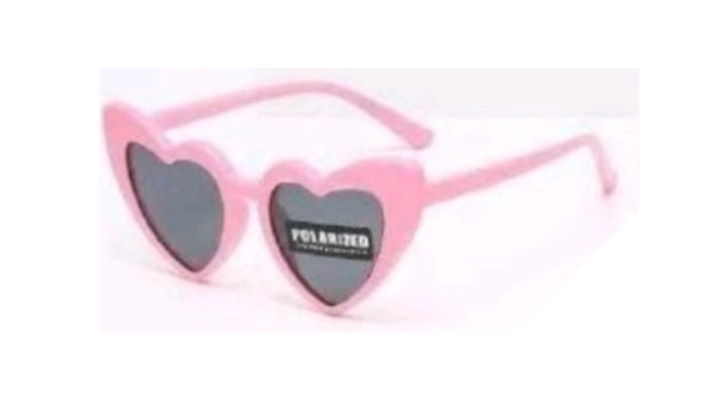 Kids sunglasses soft material pink