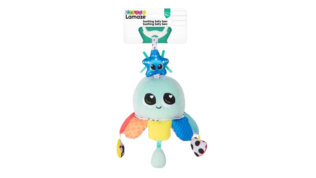 Lamaze soothing Salty Sam stroller toy 1 stk.