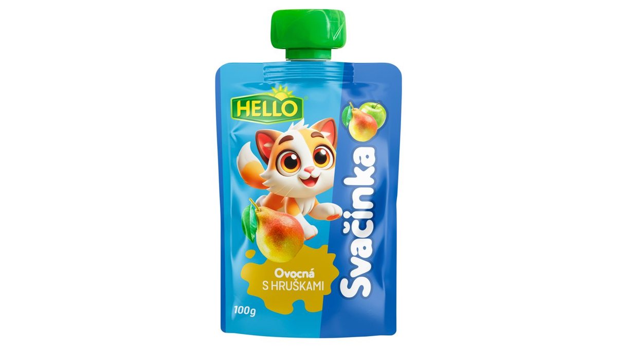 Hello Dojčenská výživa s hruškami 100 g