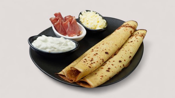 Palačinka sa suvom pečenicom x1