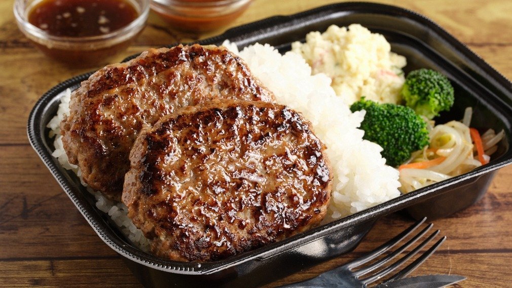 Image of Nikuya no Hamburg steak&Garlic rice Hirosaki