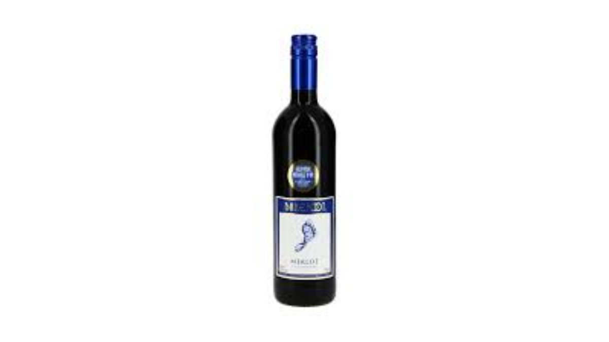 Вино Barefoot Merlot California 0,75 л