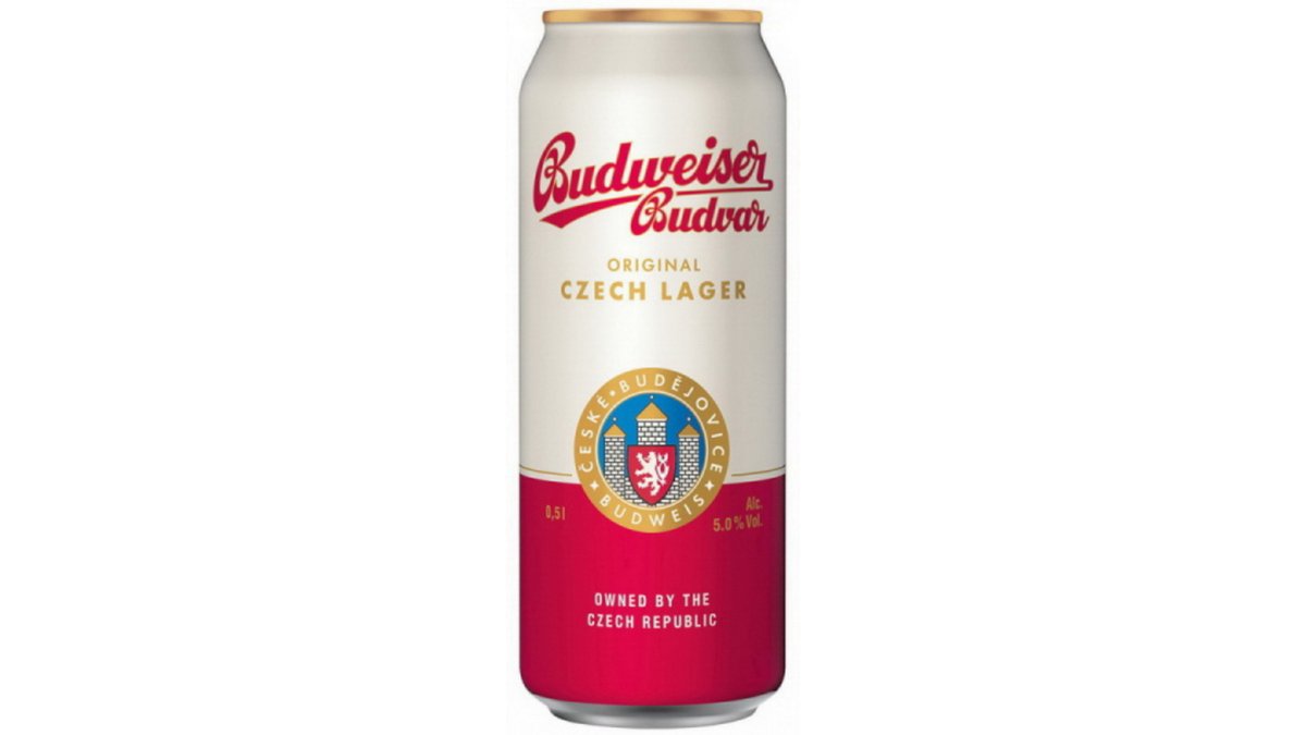 Пиво Budweiser Budvar светлое 5% 500мл